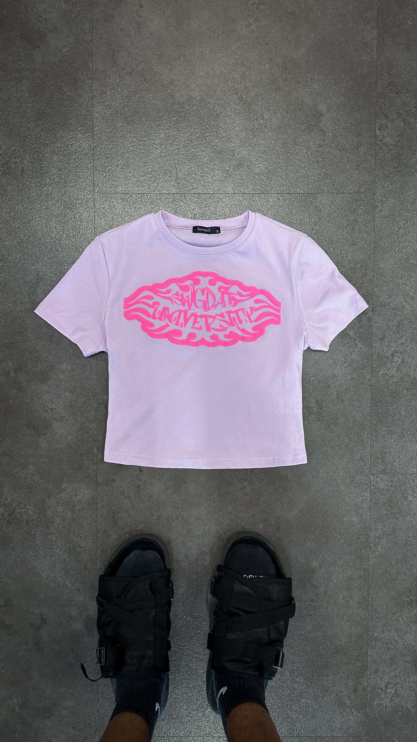 Swgdat University: Chase Purpose (Crop Top Only) (Purple)