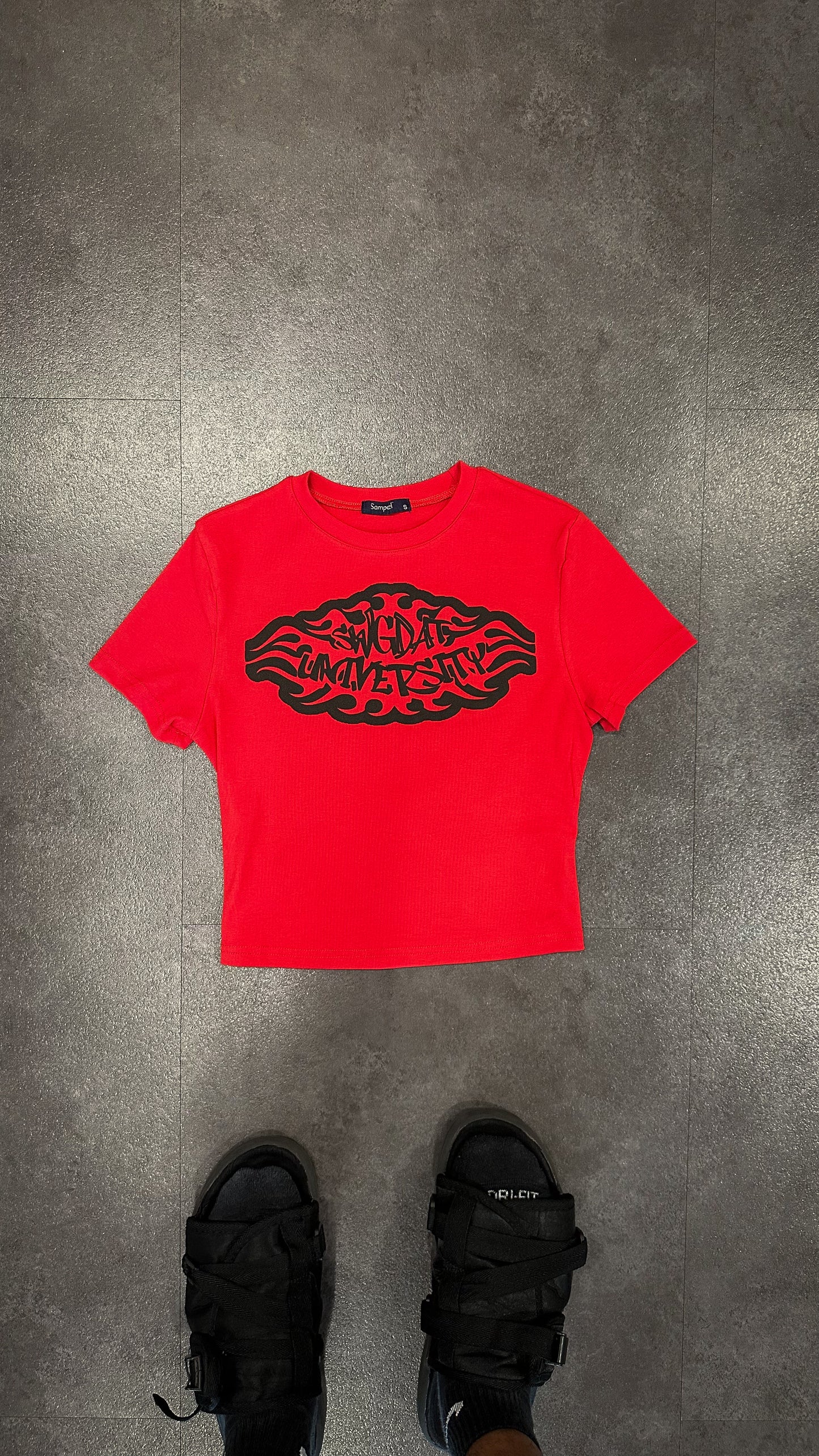 Swgdat University: Chase Purpose (Crop Top Only) (Purple)