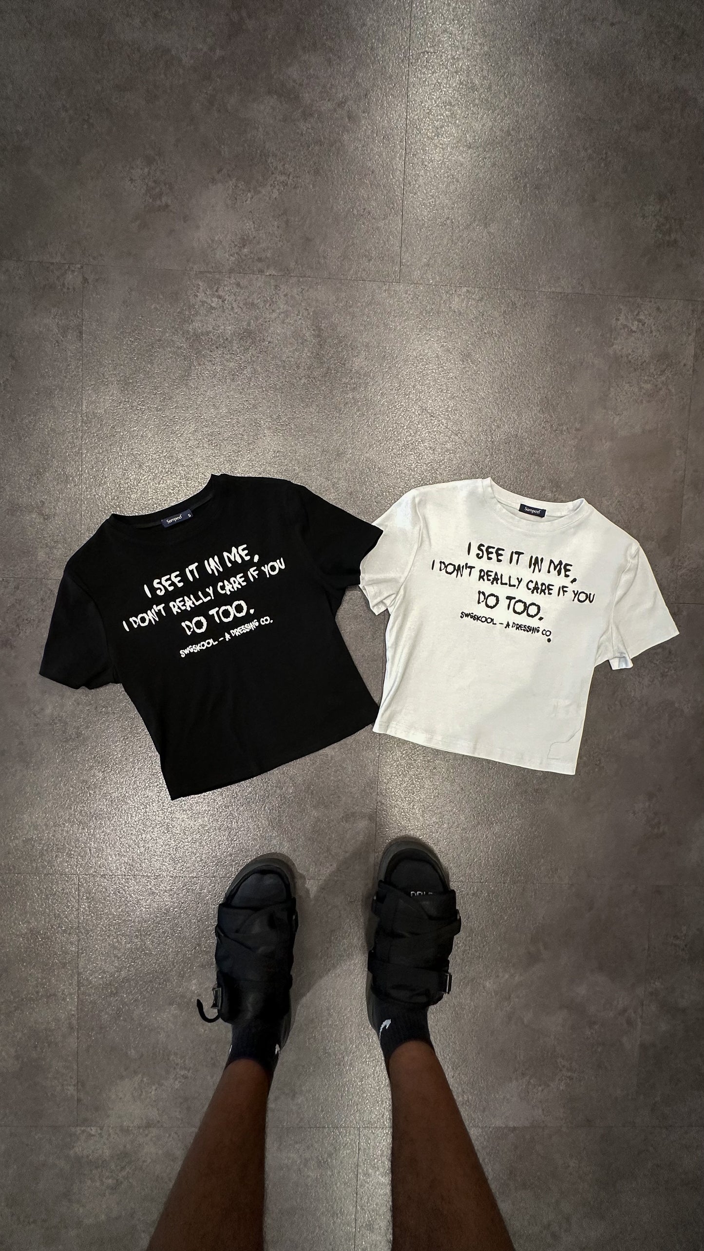 Swgdat University: I See It In Me Crop Top