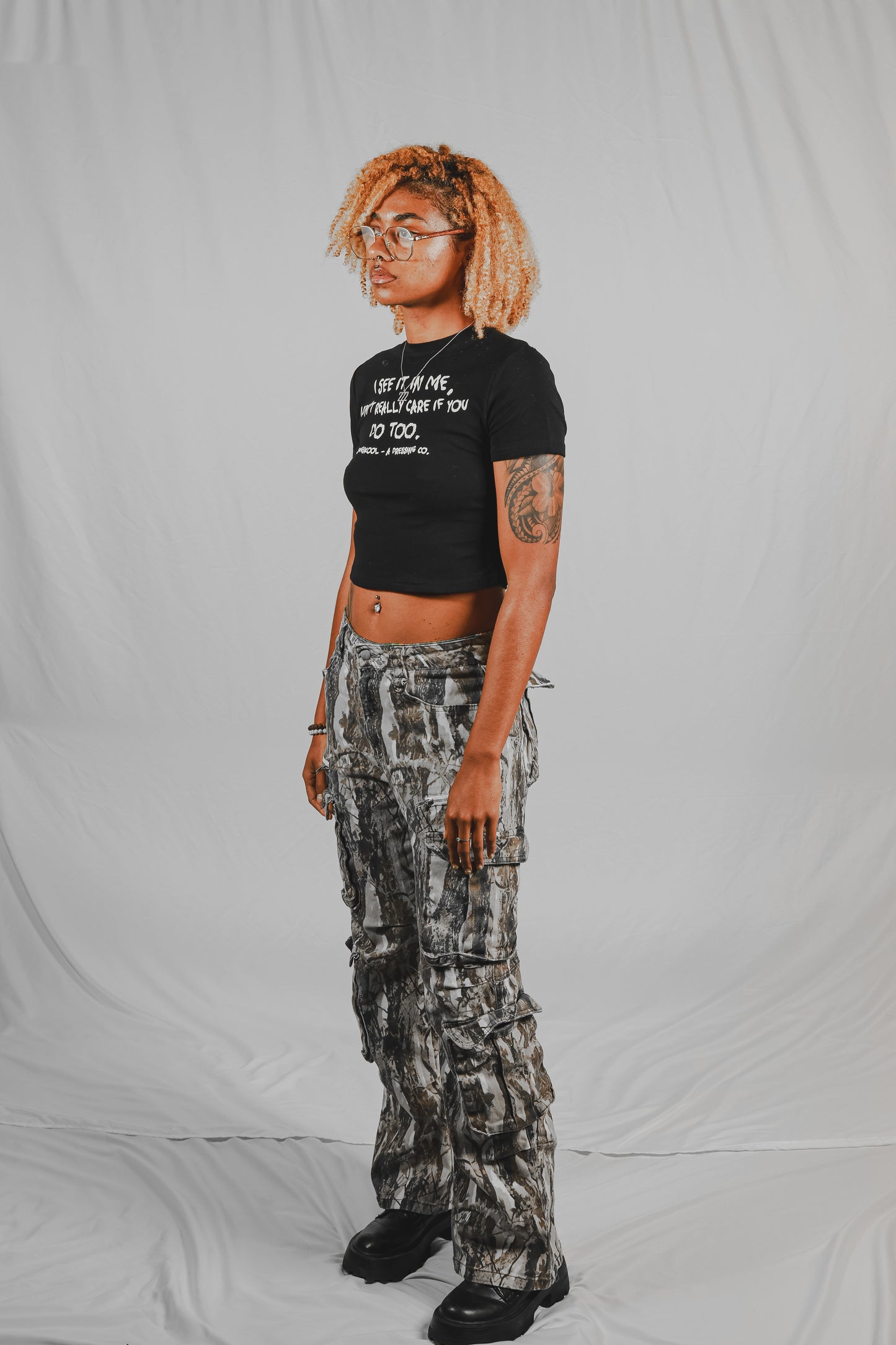 Swgdat University: I See It In Me Crop Top