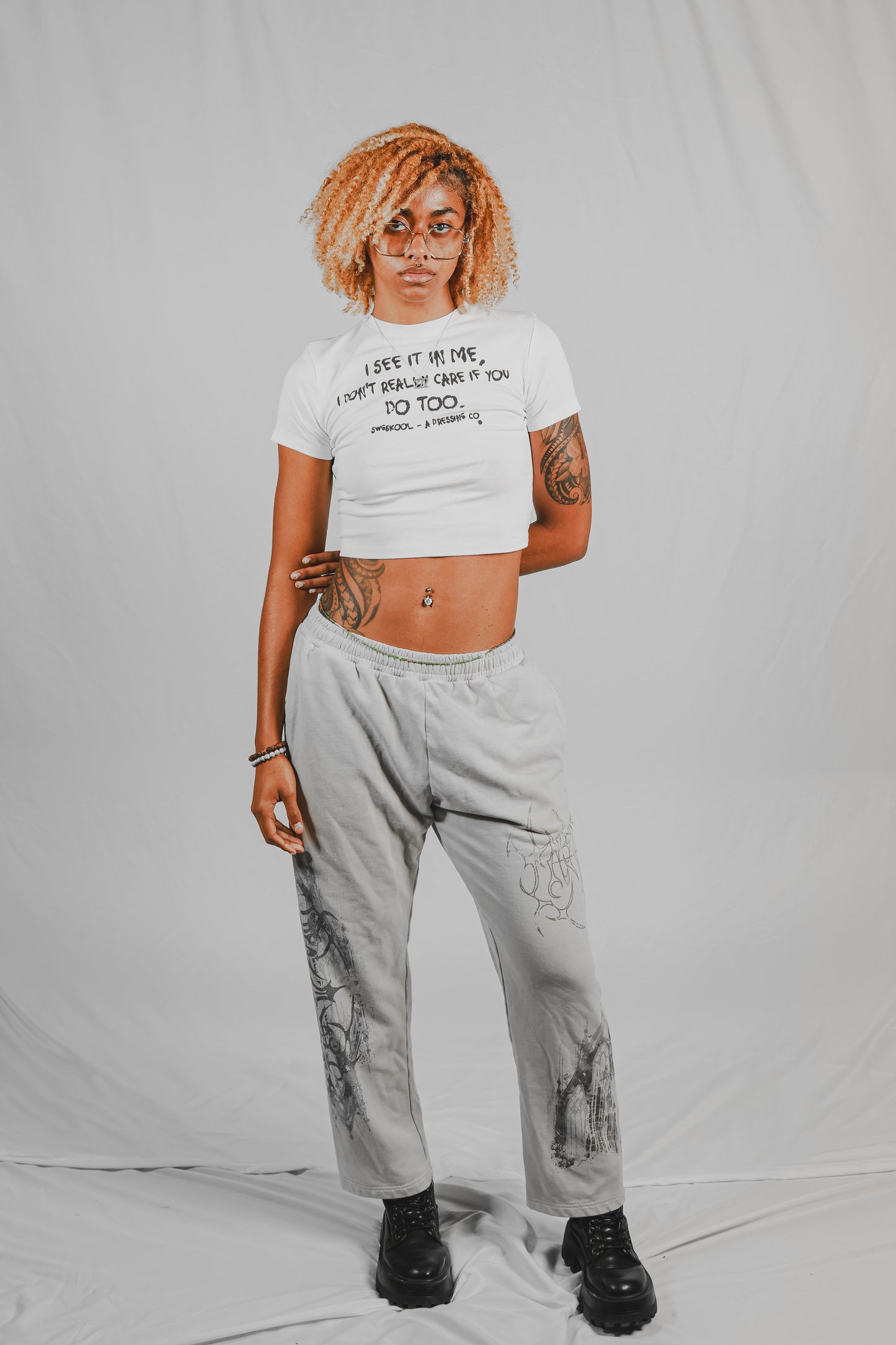 Swgdat University: I See It In Me Crop Top