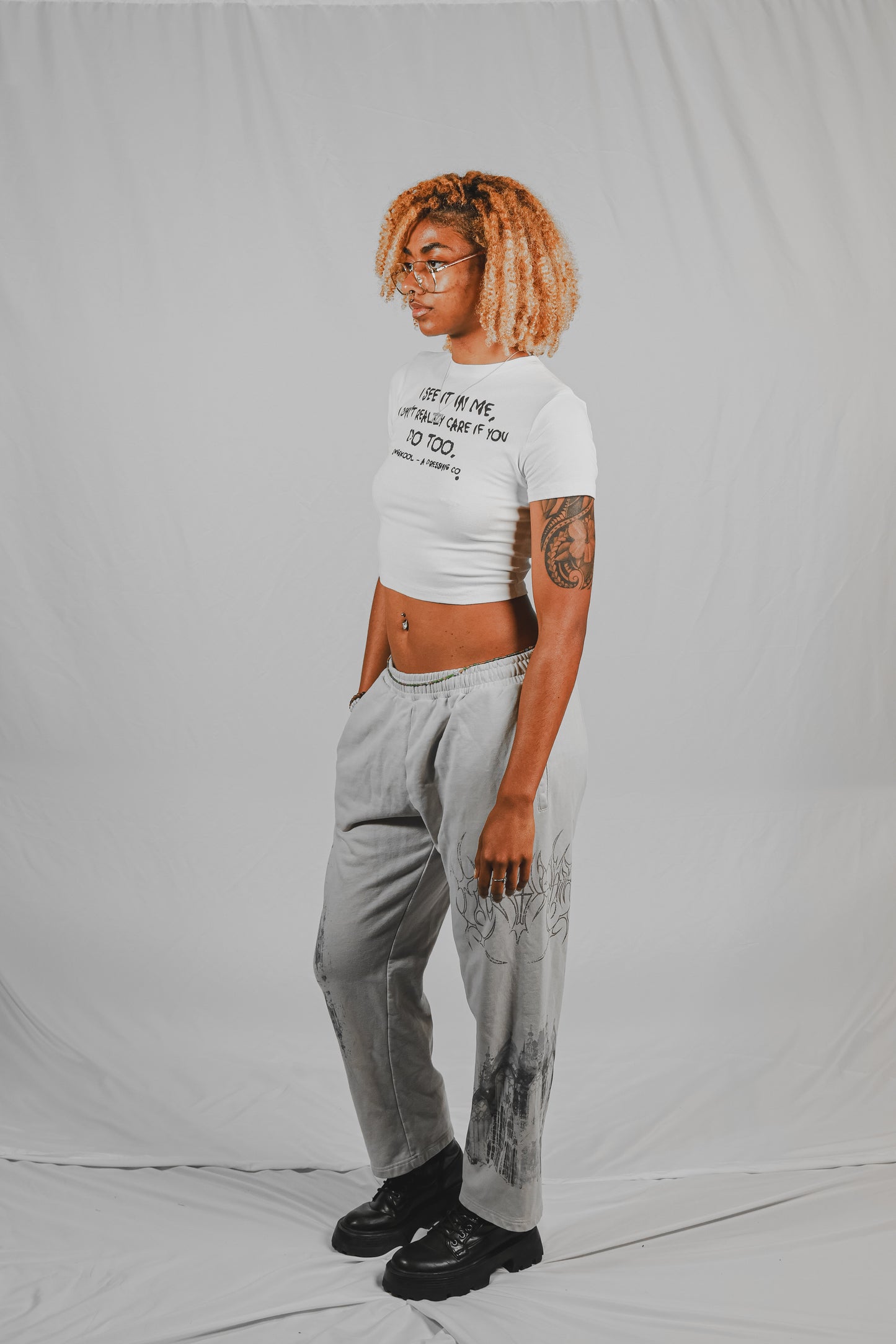 Swgdat University: I See It In Me Crop Top